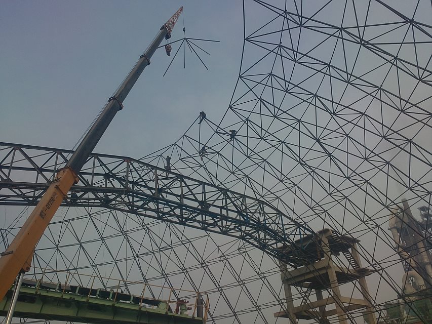 敦化网架施工